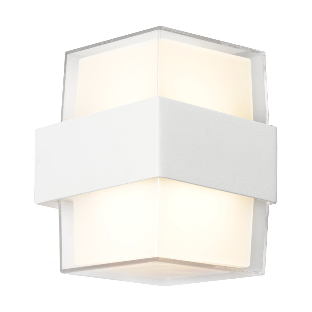 HAAST EXTERIOR WALL LIGHT WHITE