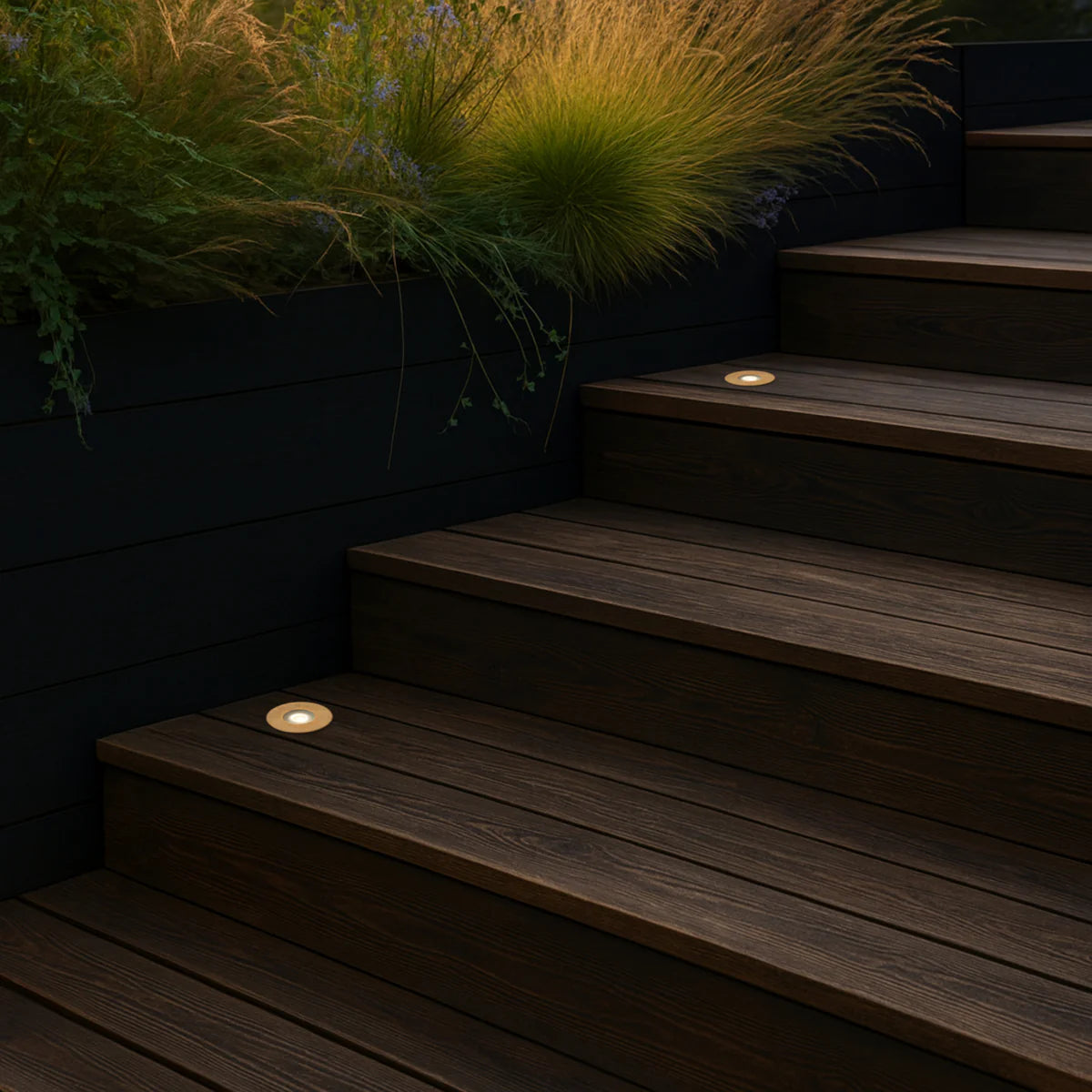 HALON BRASS INGROUND LIGHT