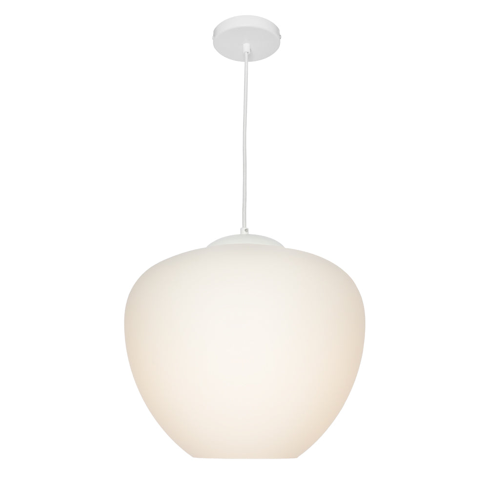HELENA 1LT LARGE PENDANT WHITE