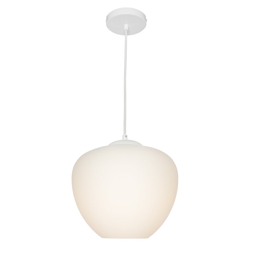 HELENA 1LT SMALL PENDANT WHITE