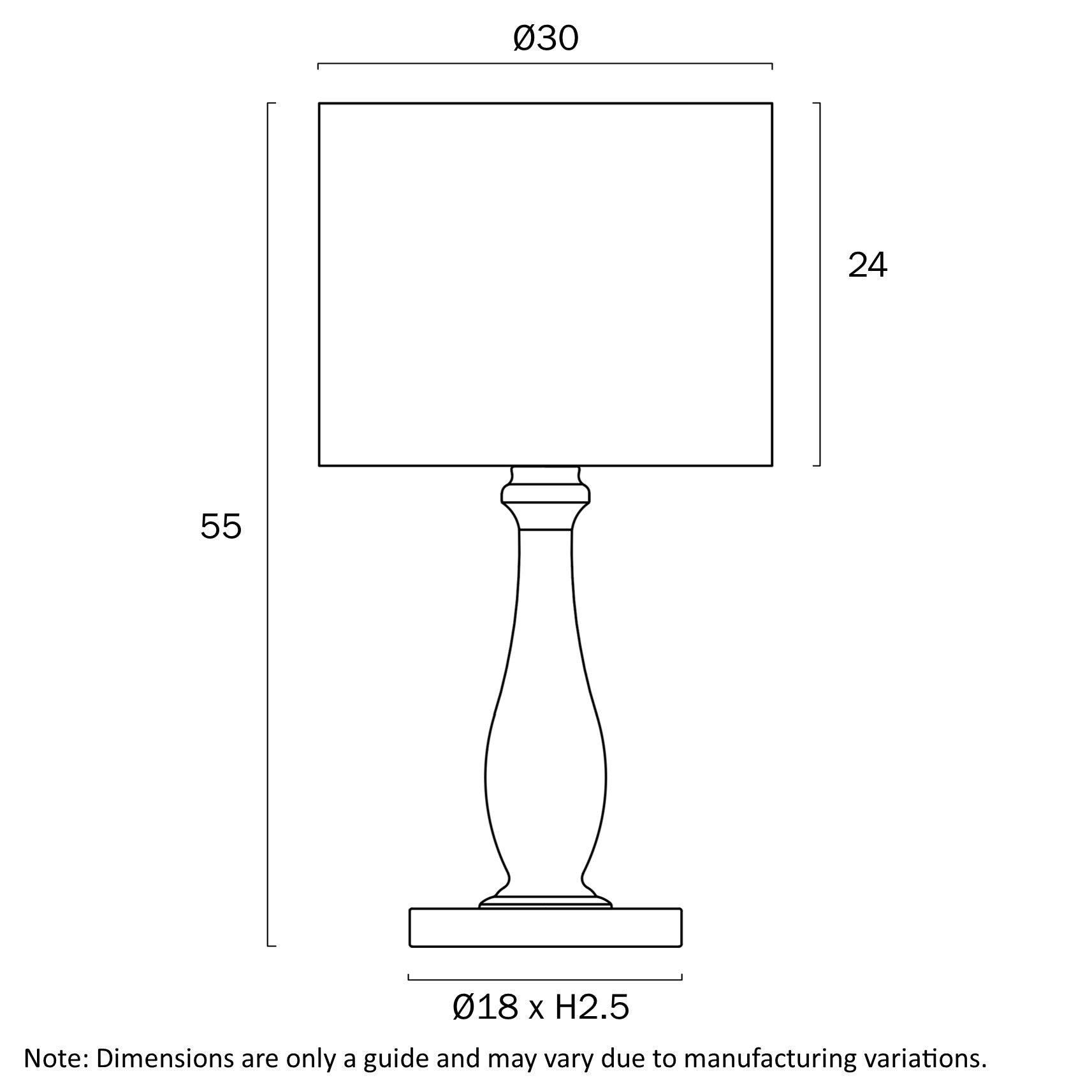 HOMMER TABLE LAMP