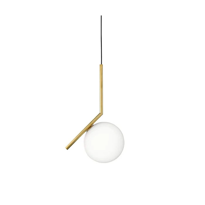UP-IC-20/30GLD IC Frosed Ball Pendant Light