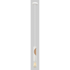IDA: Interior Iron & Blonde Wood Tube Pendant Lights