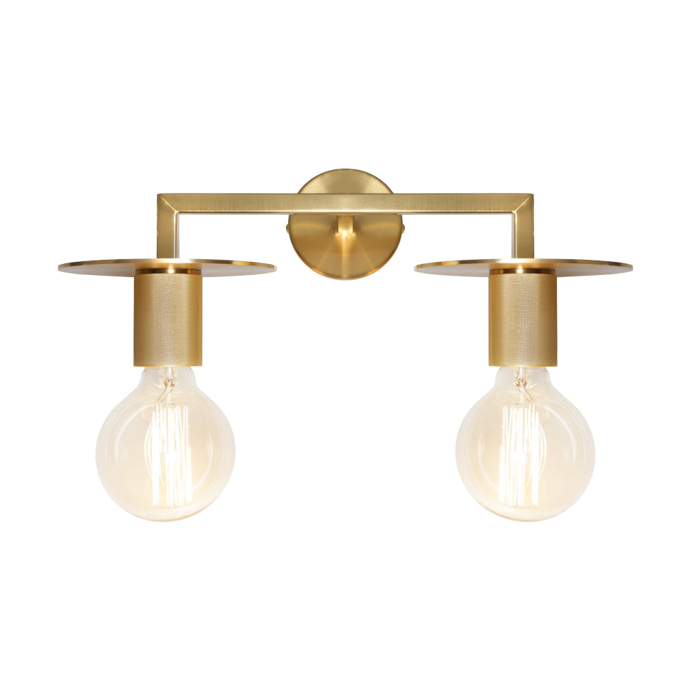 INKA 2LT WALL LIGHT GOLD