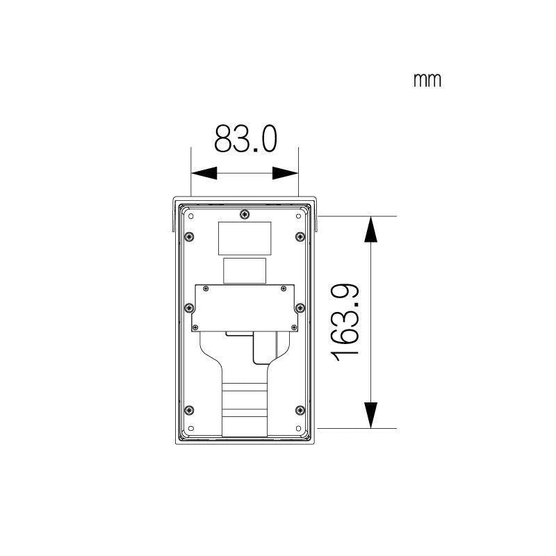 Residential 4 Button IP Intercom Door Station