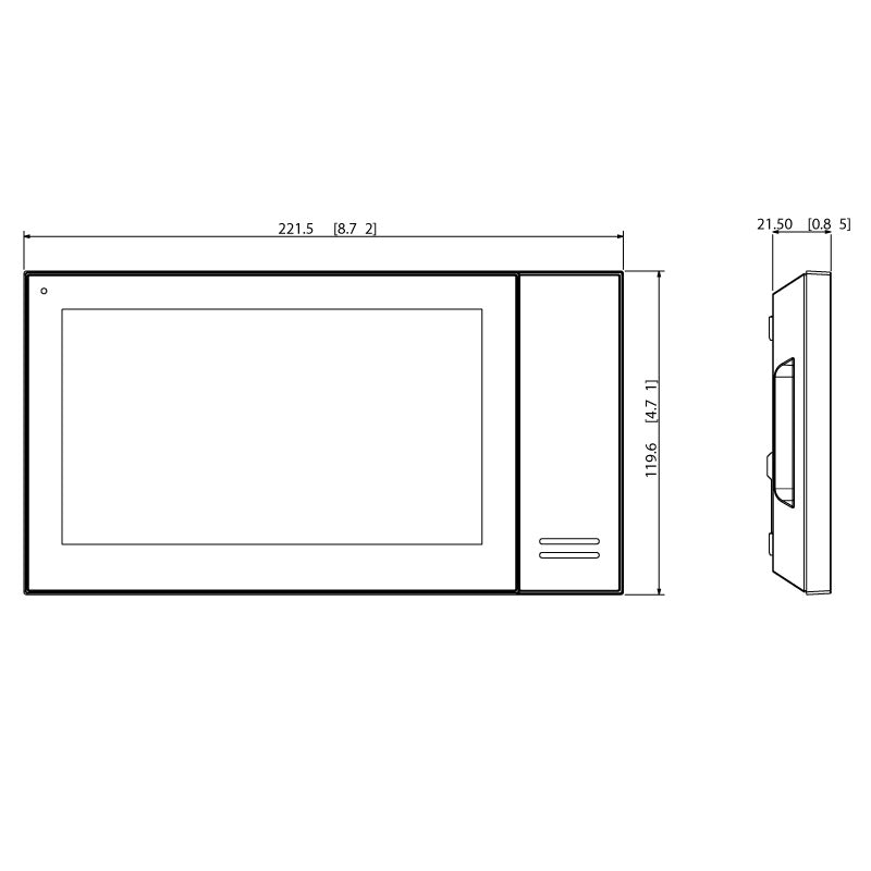 Residential Series IP Intercom Monitor (Black)