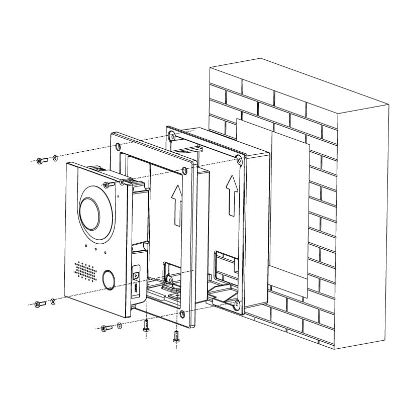 Flush Mount Box for INTIPRDSG