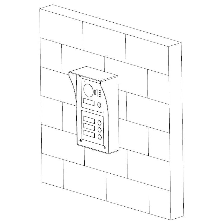 Surface Mount Box - 2 Modules