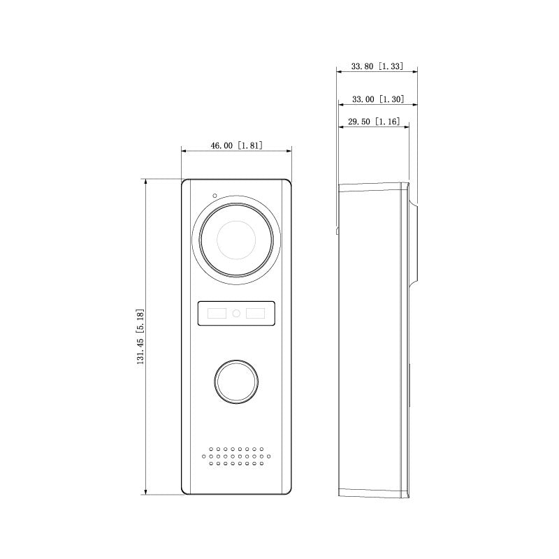 Entry Series Standalone Analogue Intercom Kit