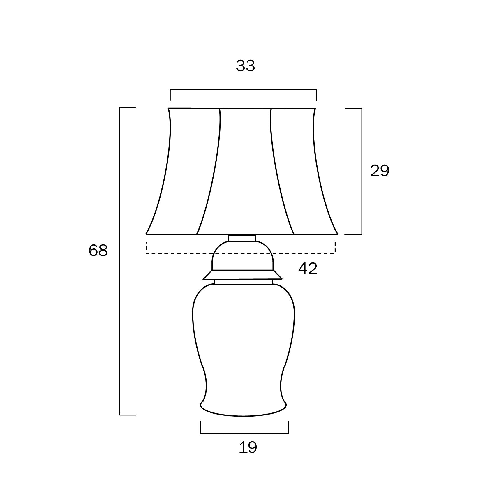 IRIS TABLE LAMP