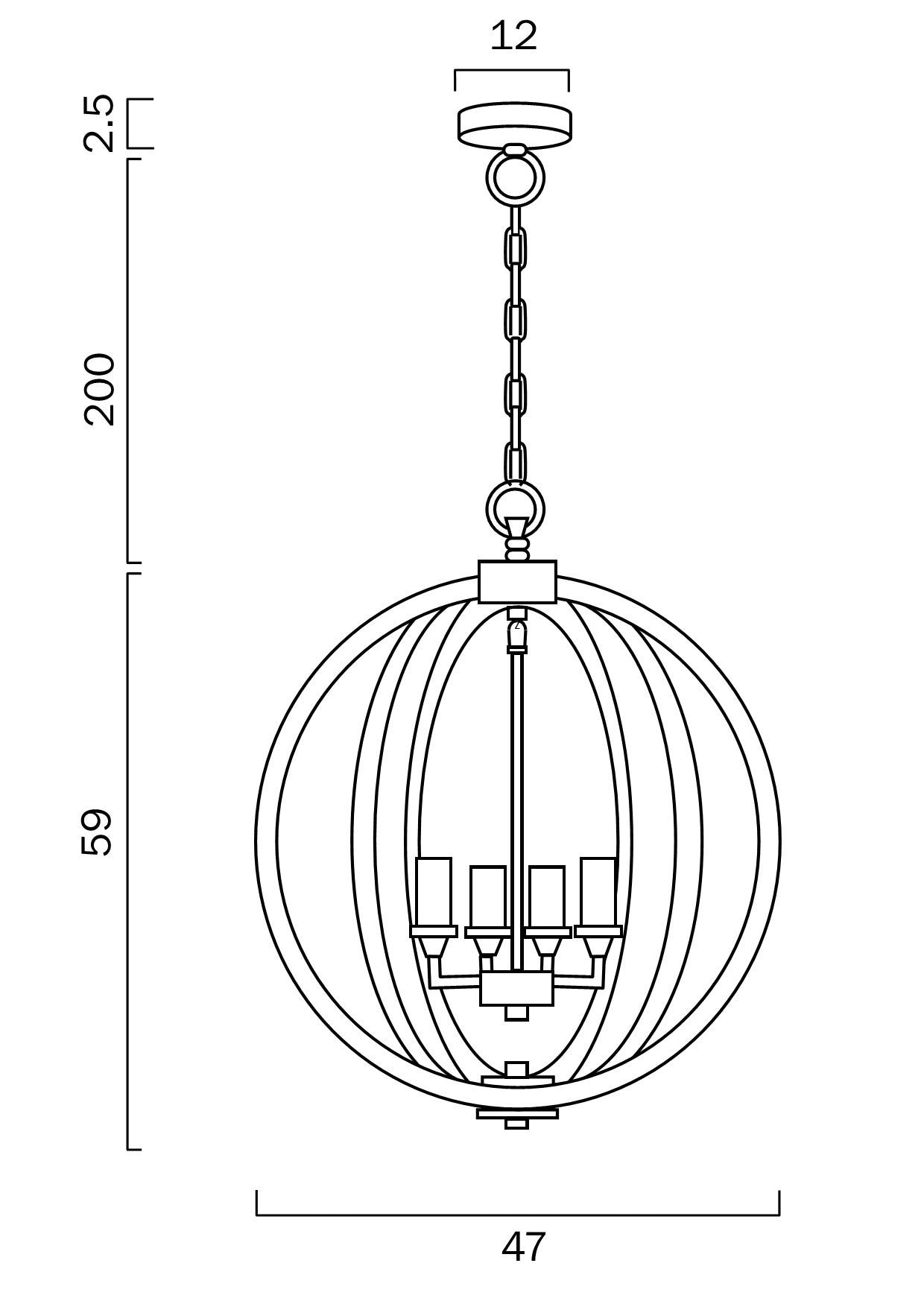 KENDALL PENDANT 4