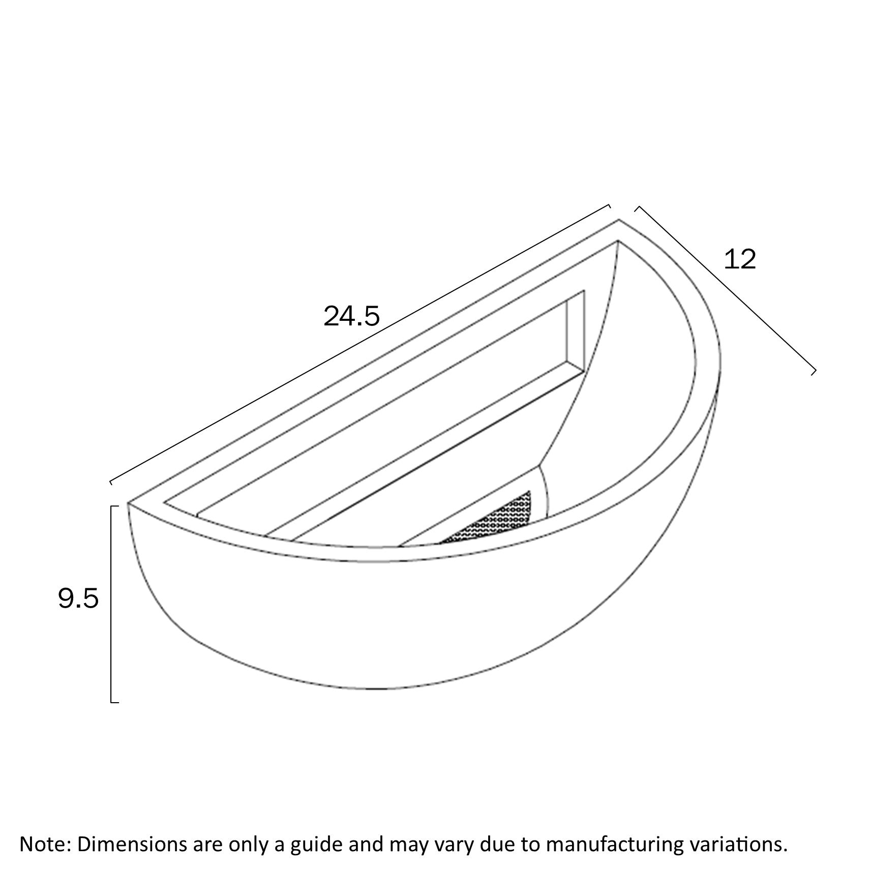 KIMBLE GYPSUM WALL LIGHT