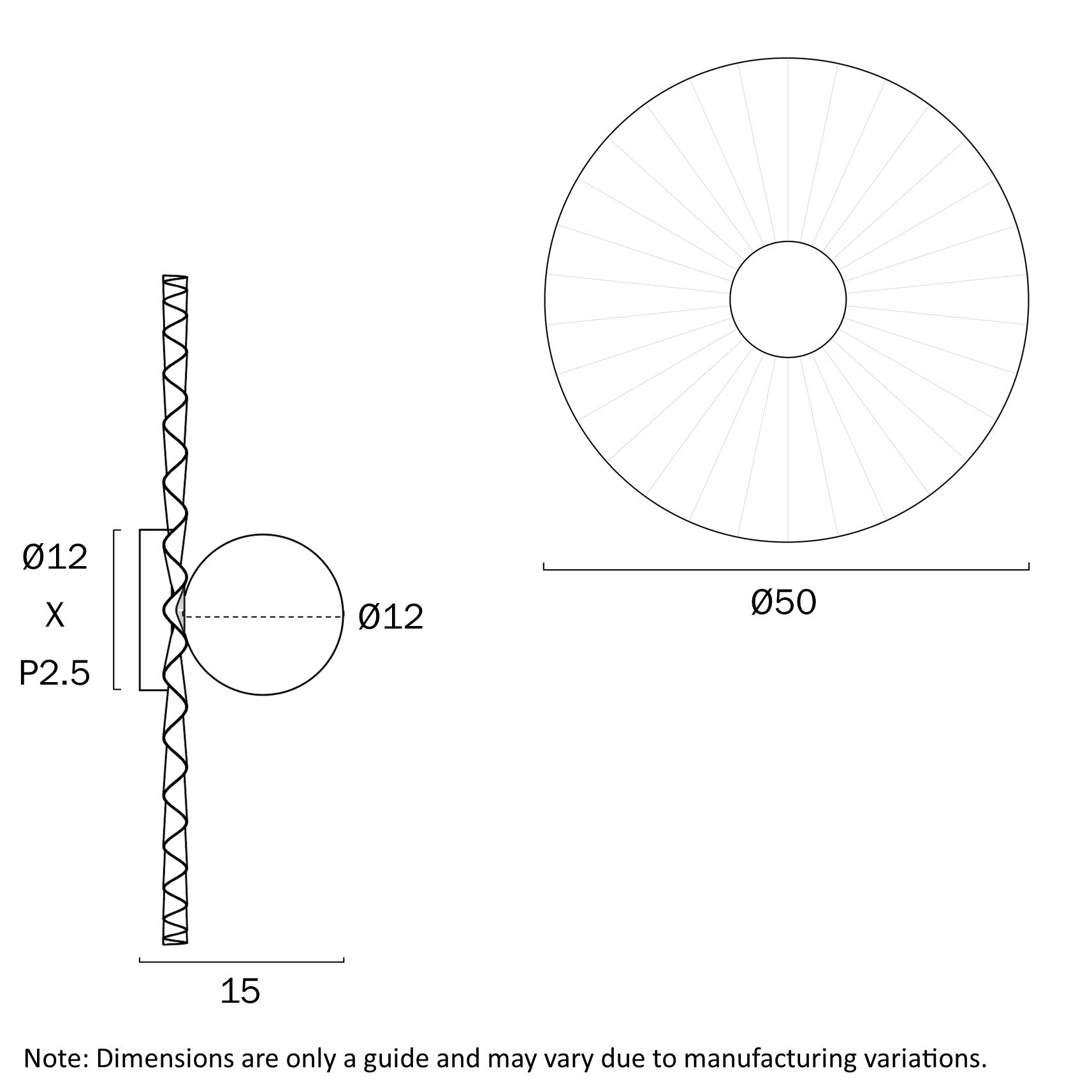 KINSO 50 WALL LIGHT