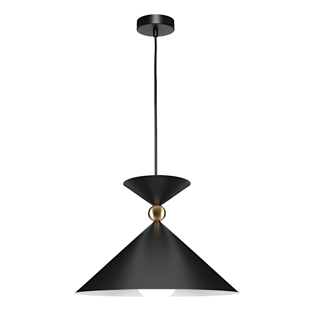 KRISSY 1LT LARGE PENDANT BLACK
