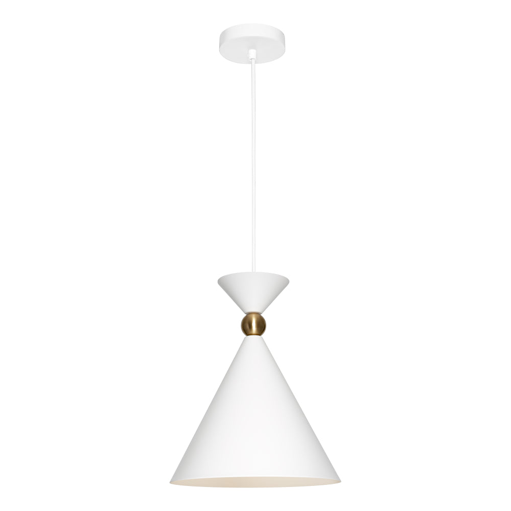 KRISSY 1LT SMALL PENDANT WHITE