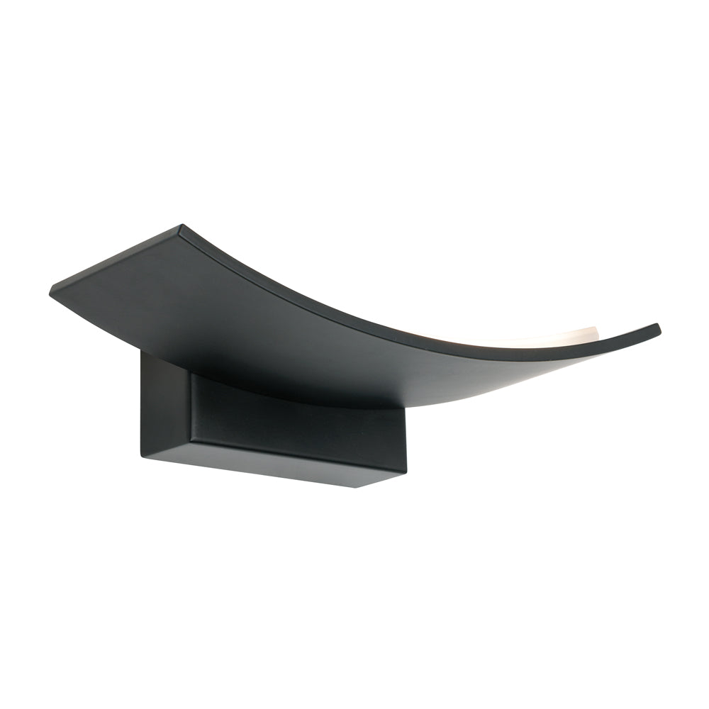 LARZ 6W LED WALL LIGHT BLACK