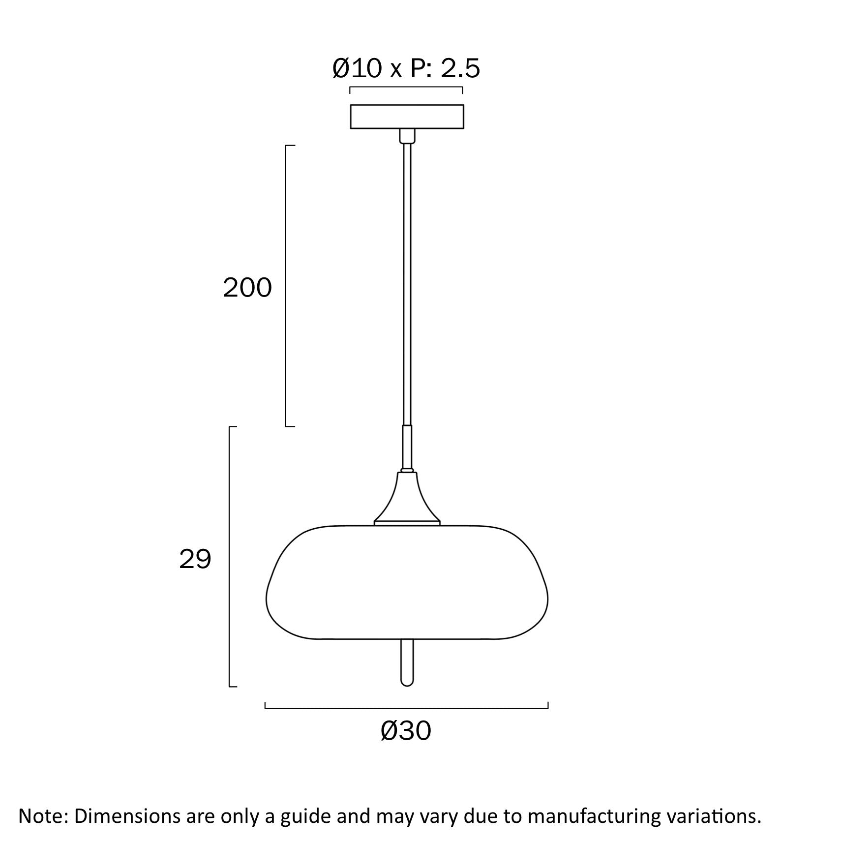 LASIAN 30 PENDANT LIGHT