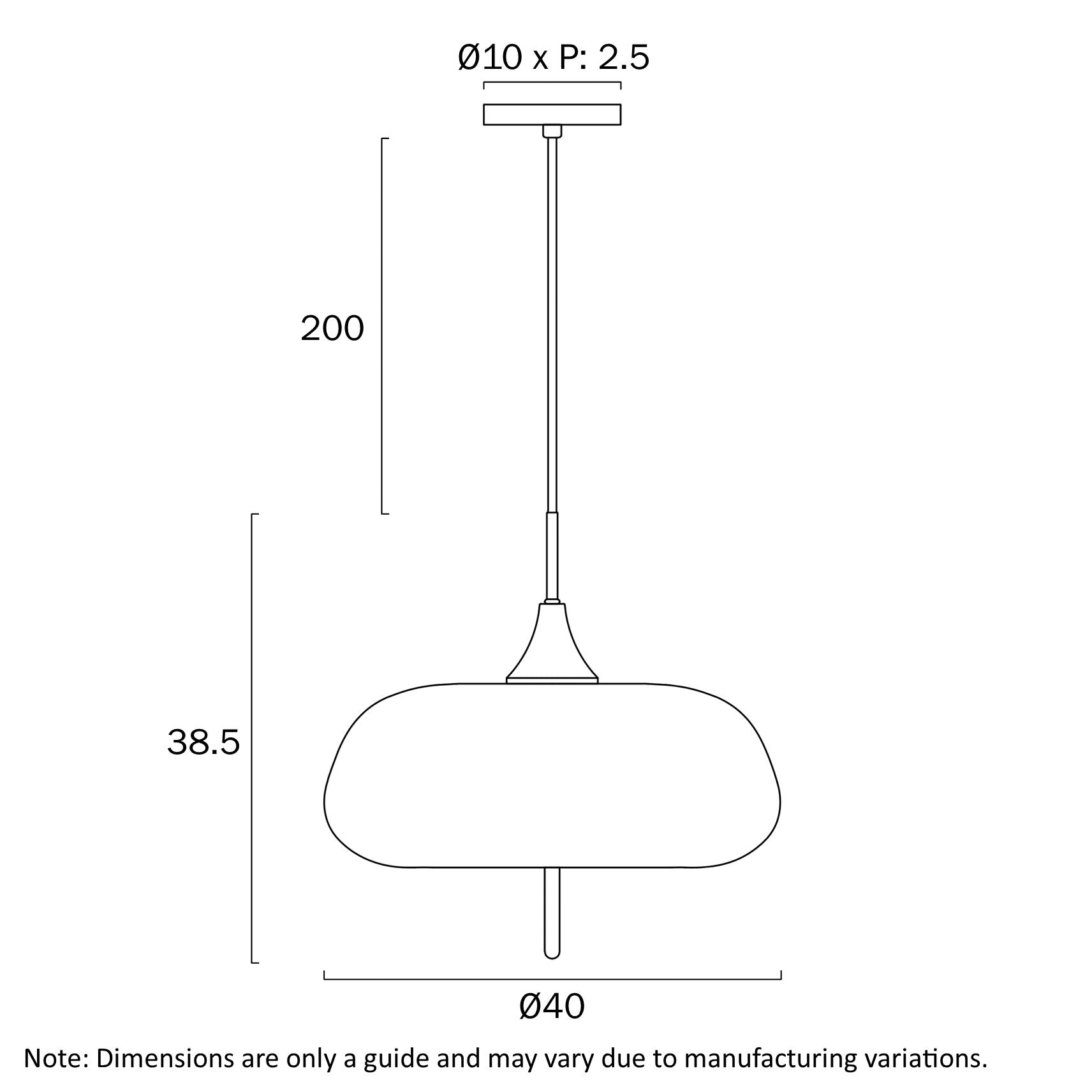 LASIAN 40 PENDANT LIGHT
