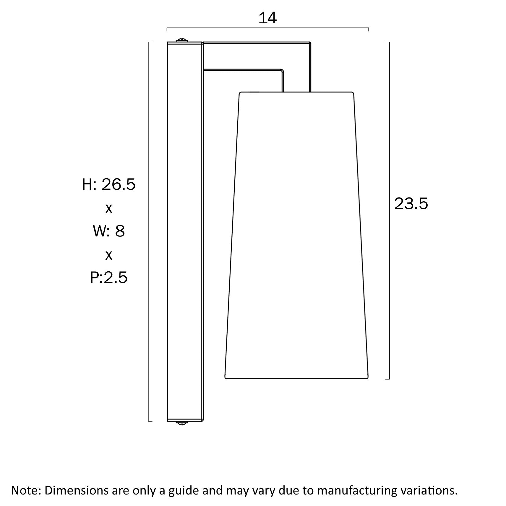 LAVIS WALL LIGHT