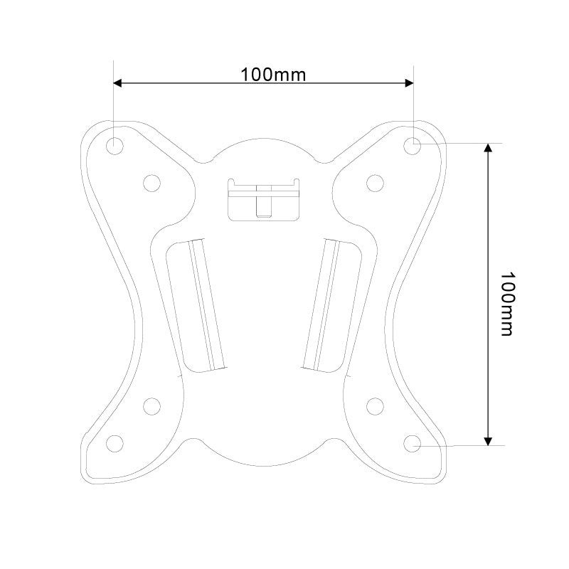 13"-30" Flashview LCD Wall Mount Monitor Bracket