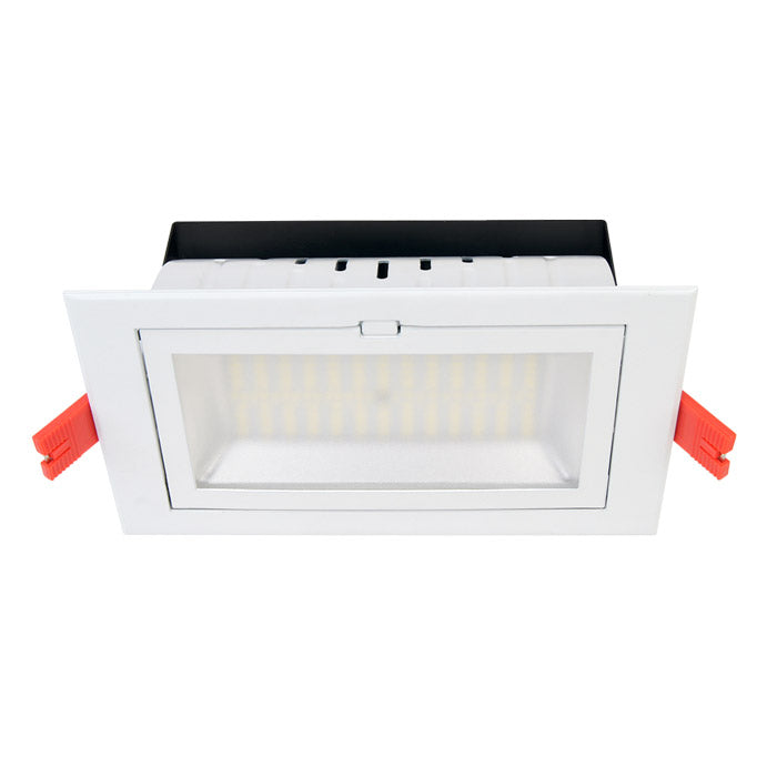 20W Premium Rectangular Adjustable LED Downlight (3000K)