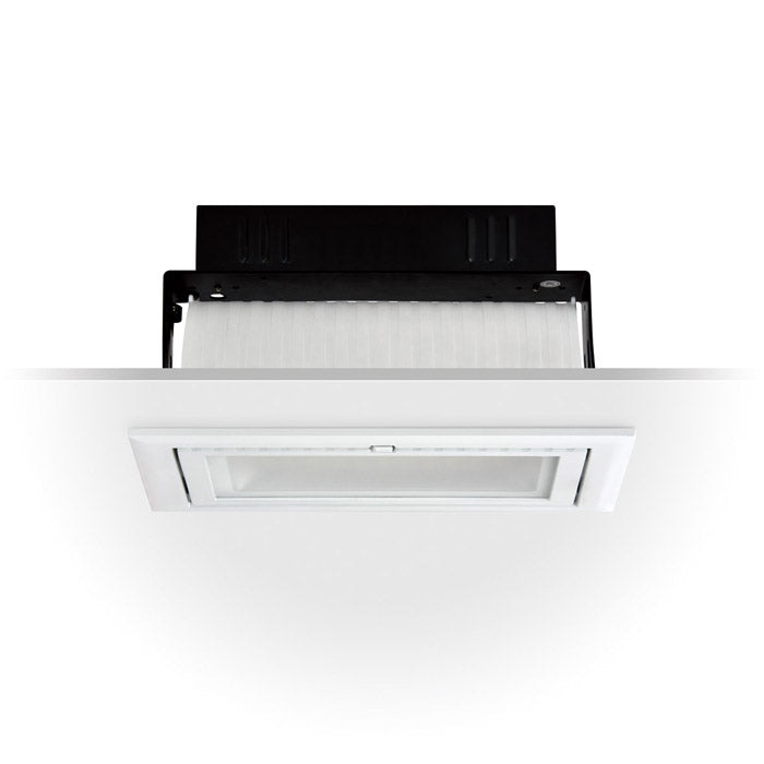 20W Premium Rectangular Adjustable LED Downlight (3000K)
