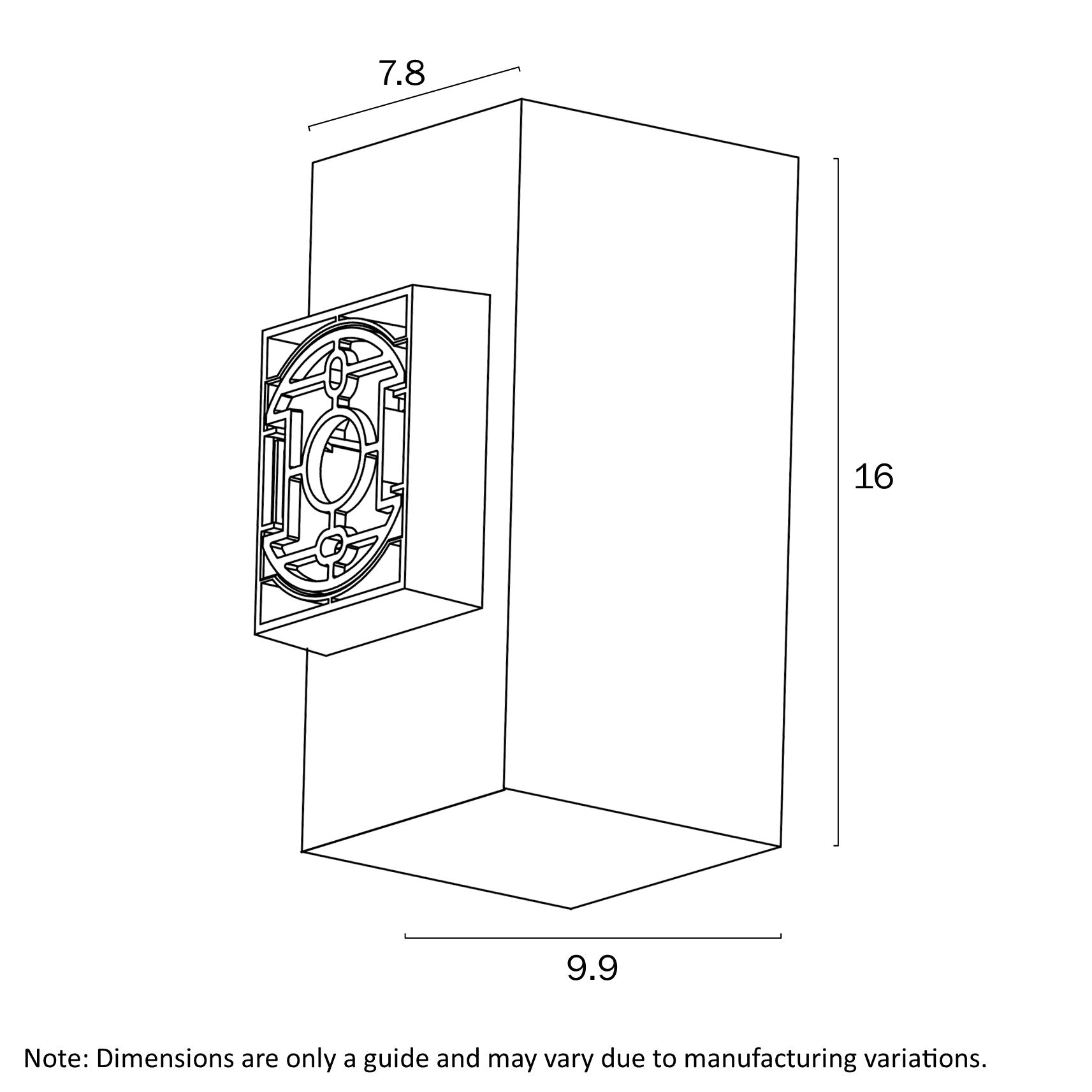 LORSA 2 LIGHT WALL LIGHT