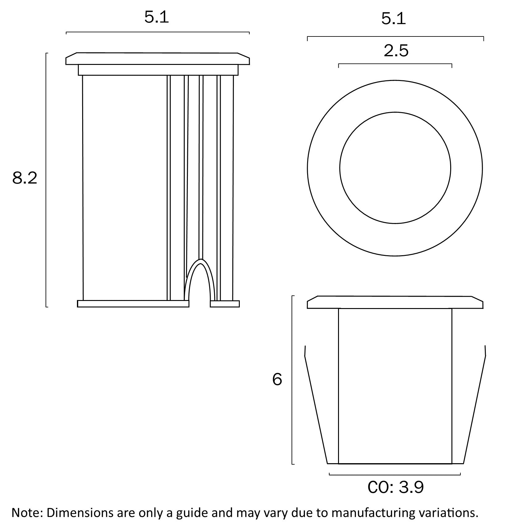 LUC 5w 8-26v INGROUND LIGHT