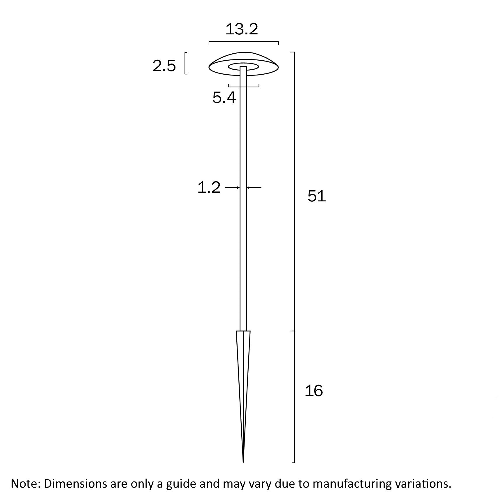 LUC 3w 8-26v POST LIGHT