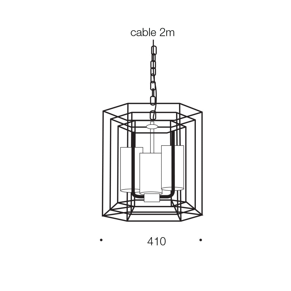 LANE 3 LIGHTS PENDANT