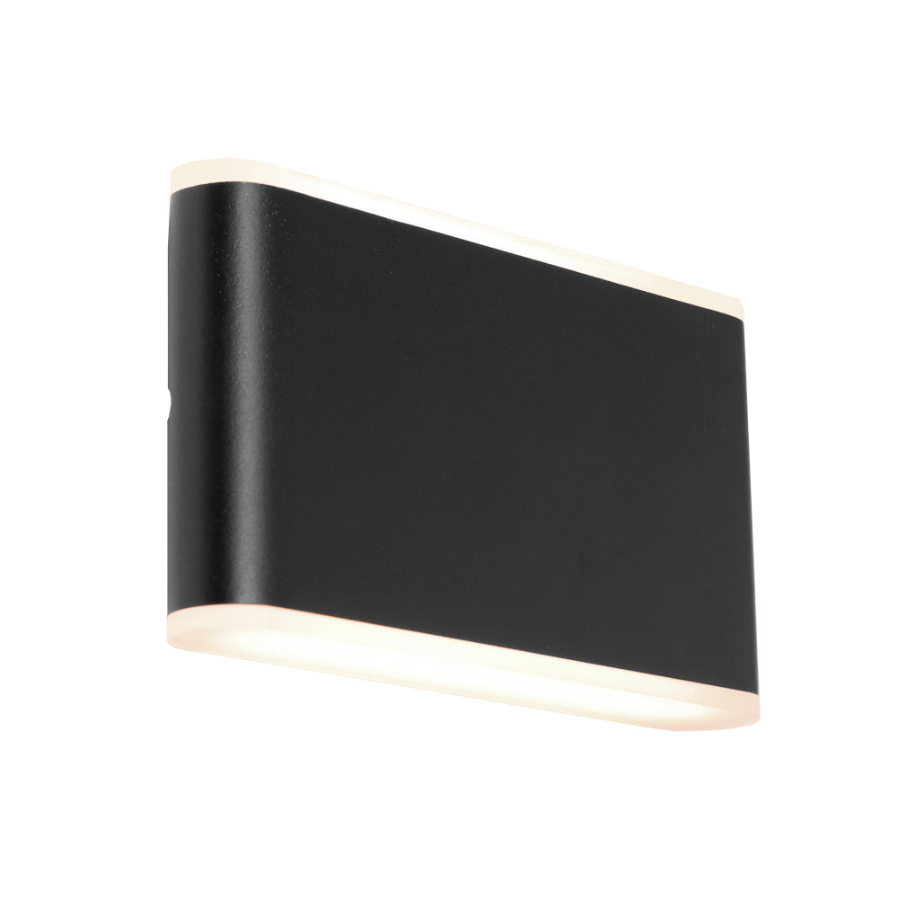 MADERA EXTERIOR WALL LIGHT BLACK