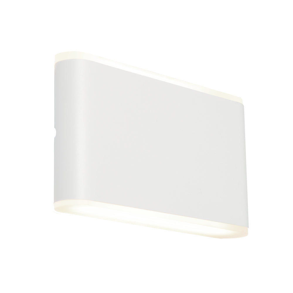 MADERA EXTERIOR WALL LIGHT WHITE