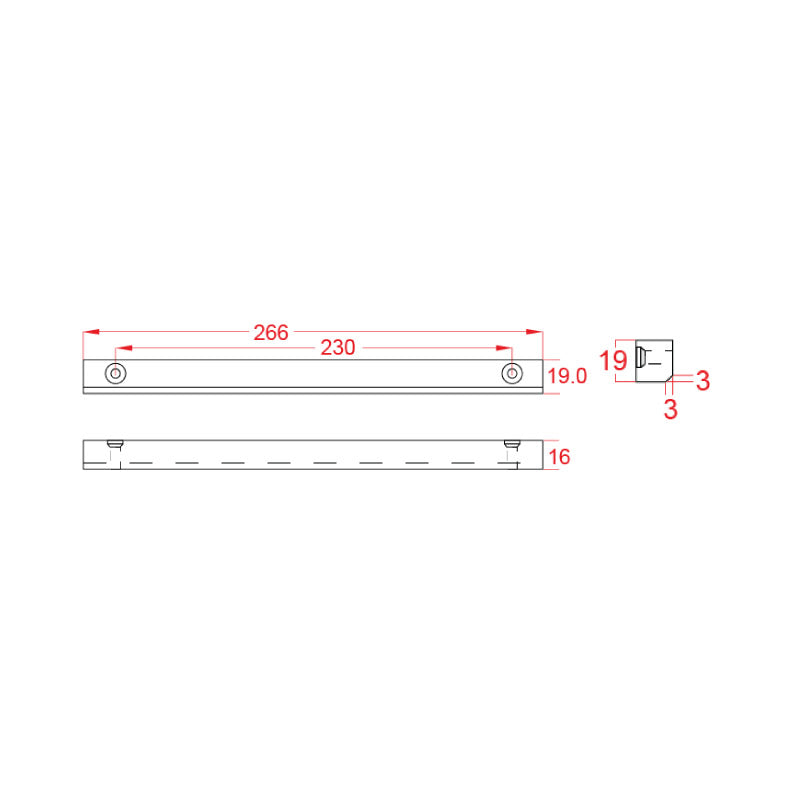 Filler Bar (16.0mm)