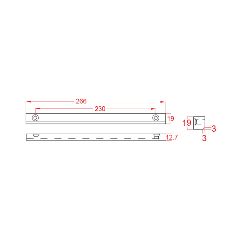 Filler Bar (12.7mm)