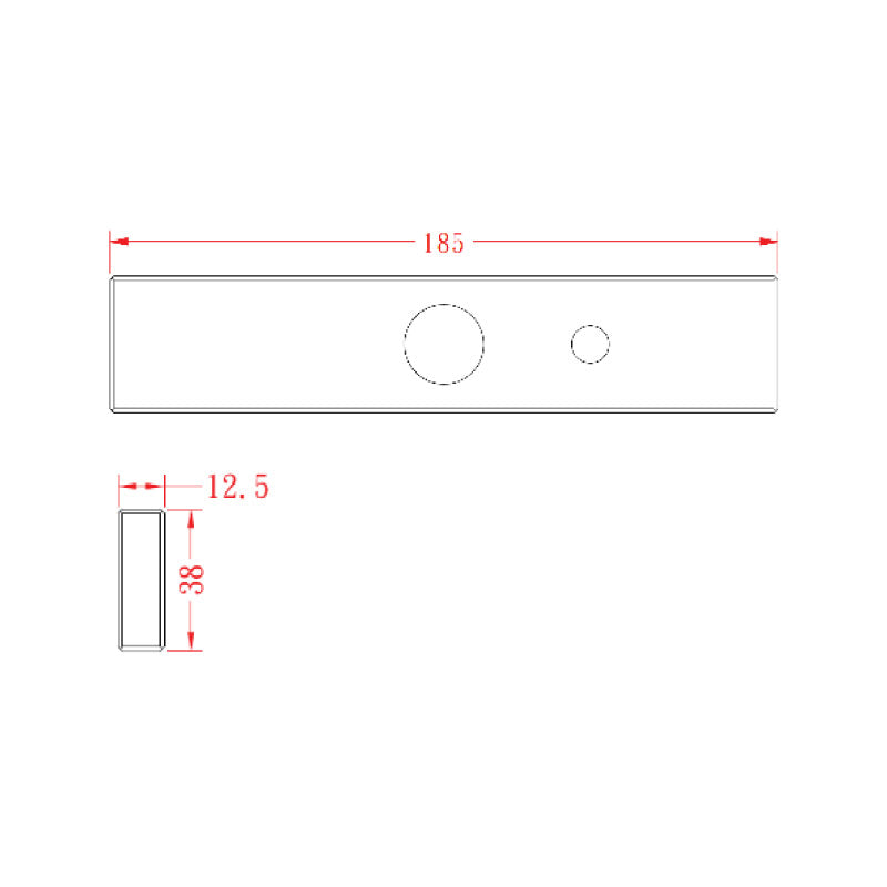 Surface Mount Magnetic Lock - Door & Lock Monitored with Timer
