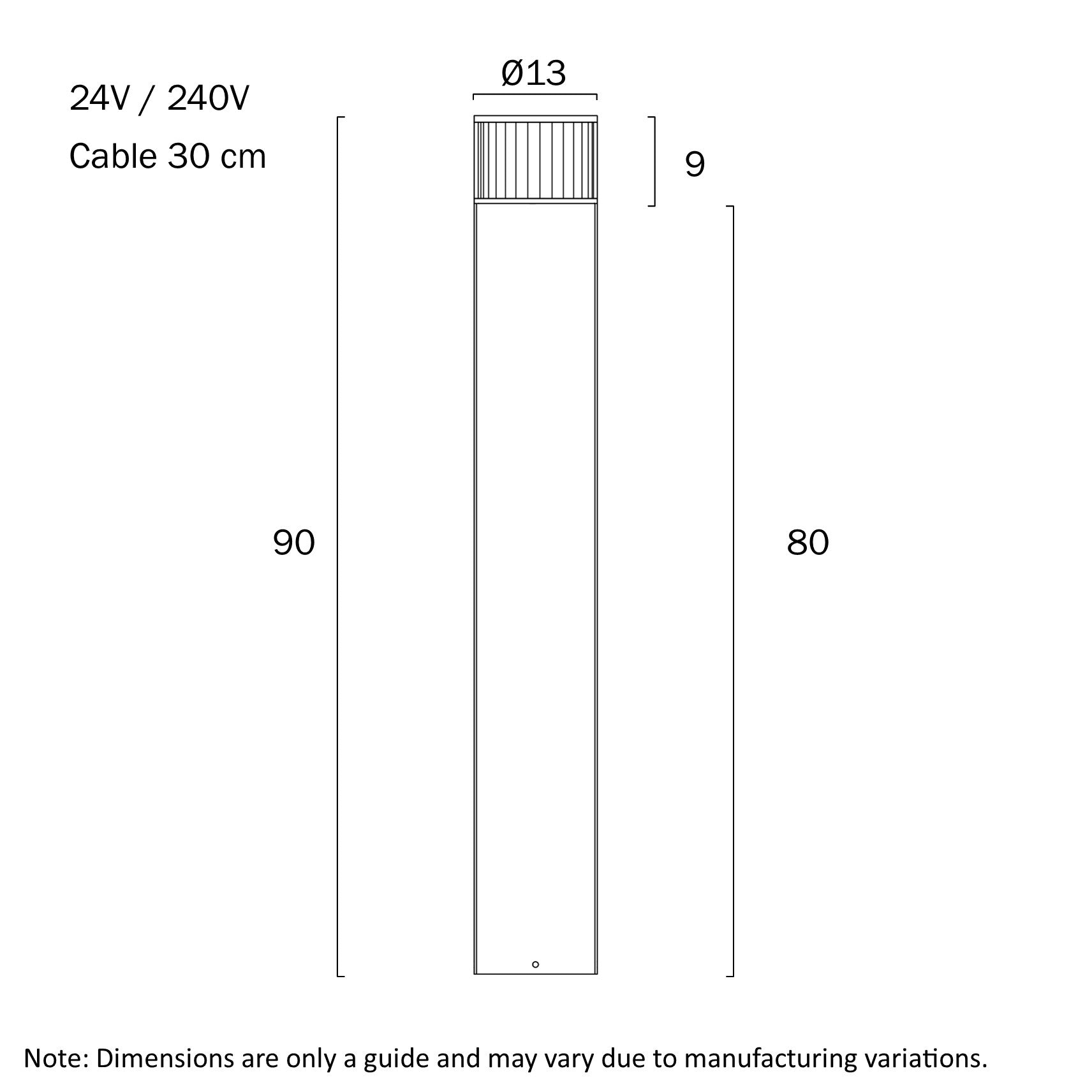 MALABO LED BOLLARD