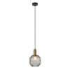 MARACA: Interior Glass Jar With Quadrilateral Segment Pendant Lights