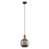 MARACA: Interior Glass Jar With Quadrilateral Segment Pendant Lights