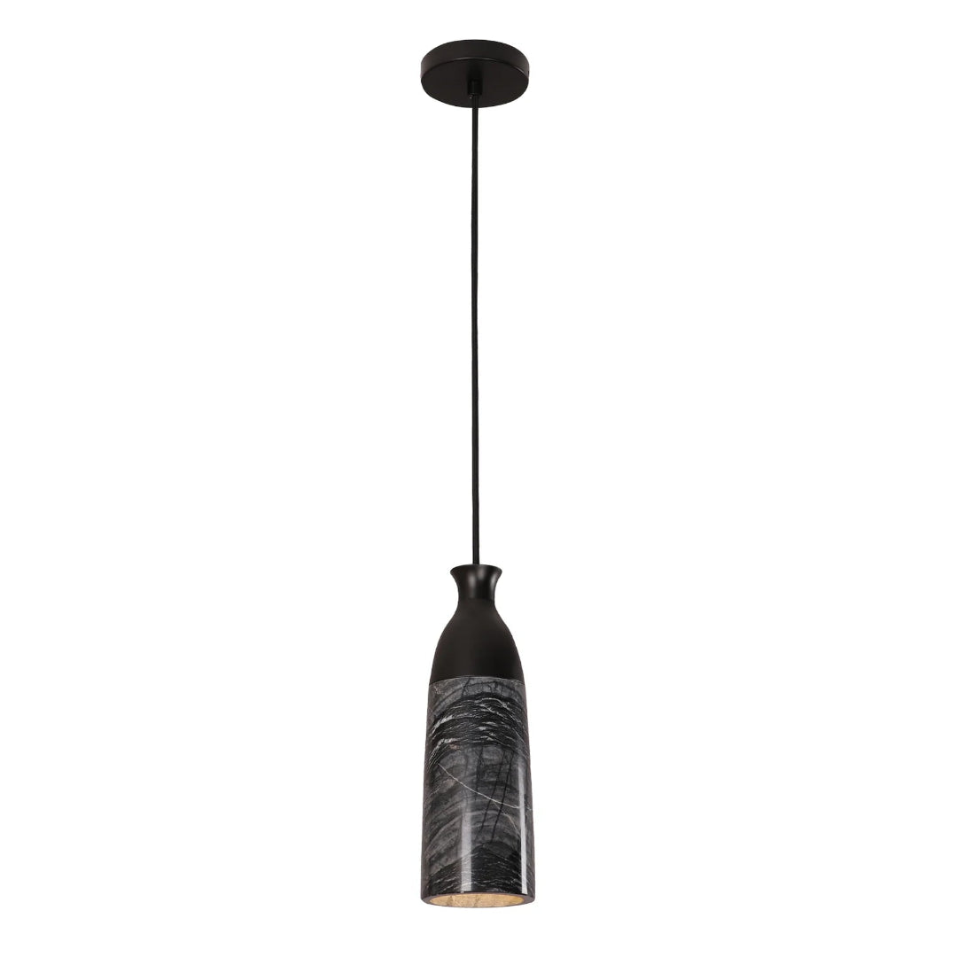 MARMOL: Interior Marble Cylinder Pendant Lights