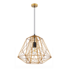 MARTE: Geometric Design Interior Iron Cage Pendant Lights