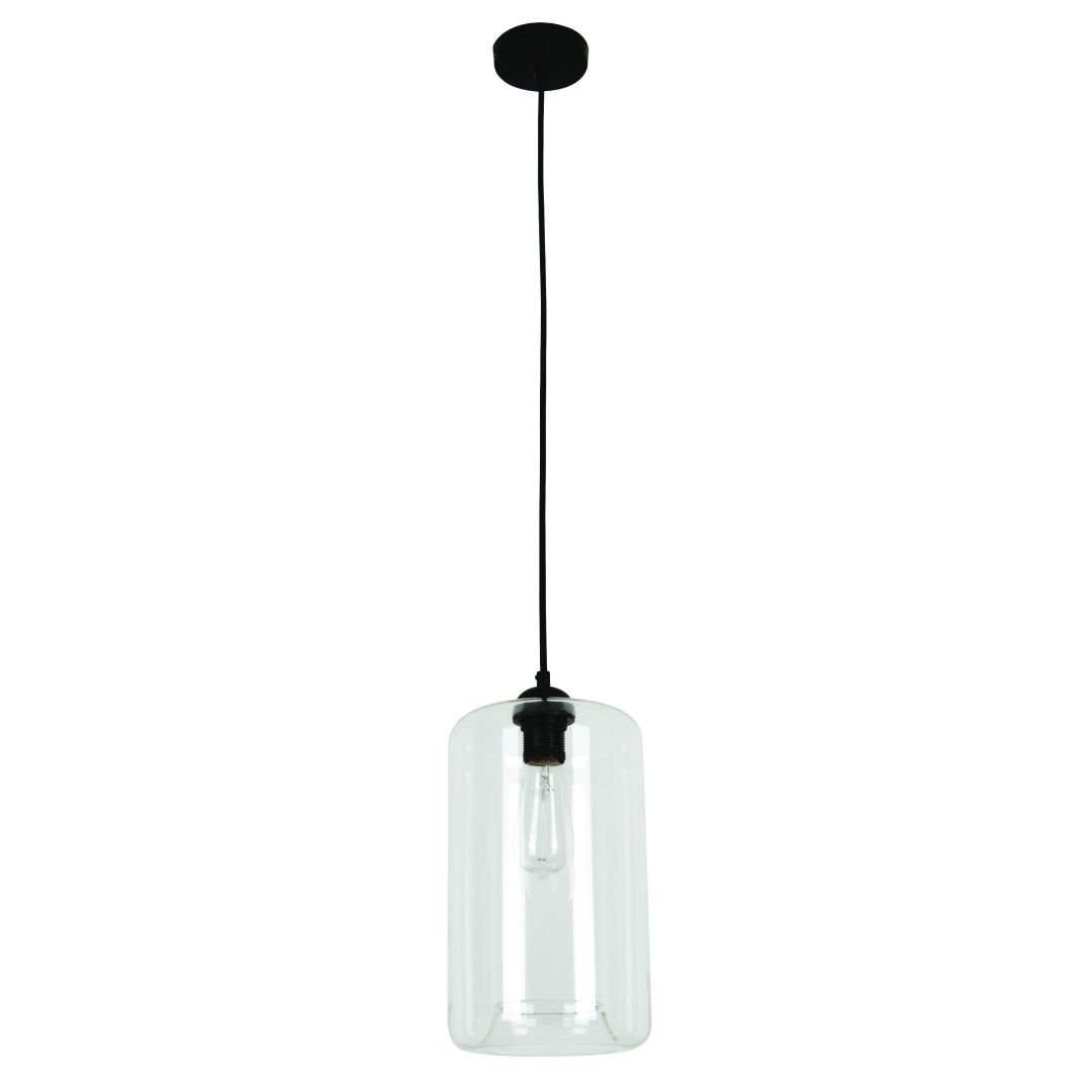 MASON: Modern Retro Oblong Glass Pendant Lights