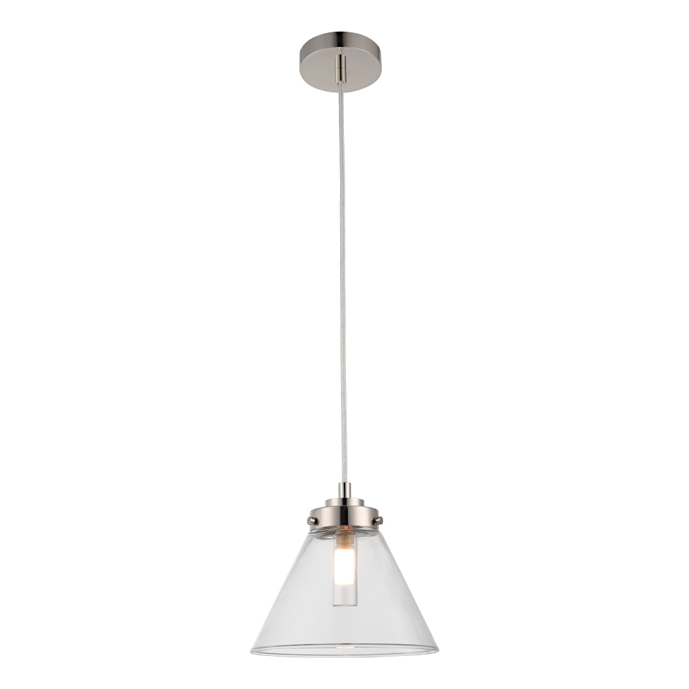 MATISSE 1LT PENDANT POLISHED NICKEL