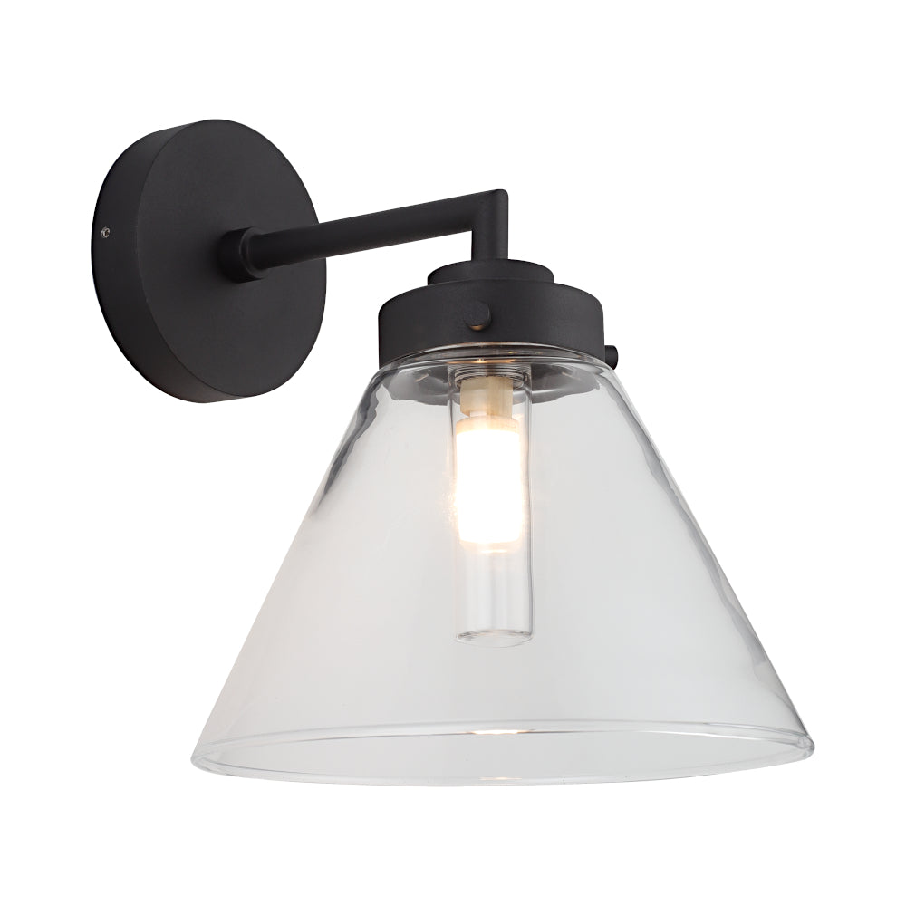 MATISSE 1LT WALL LIGHT BLACK
