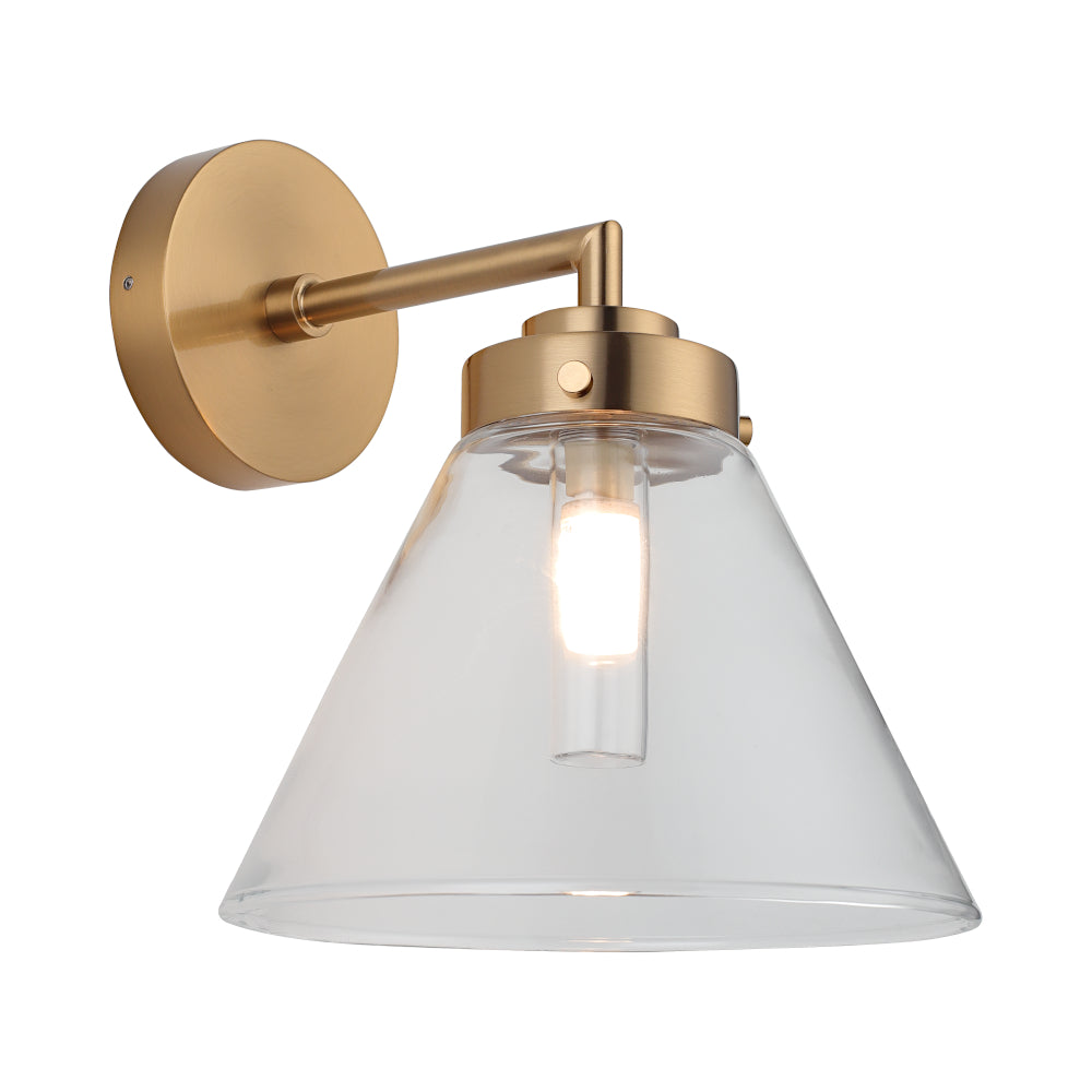 MATISSE 1LT WALL LIGHT GOLD