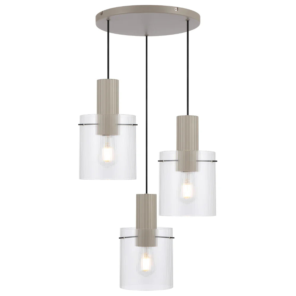 MIKA 3 LIGHT PENDANT