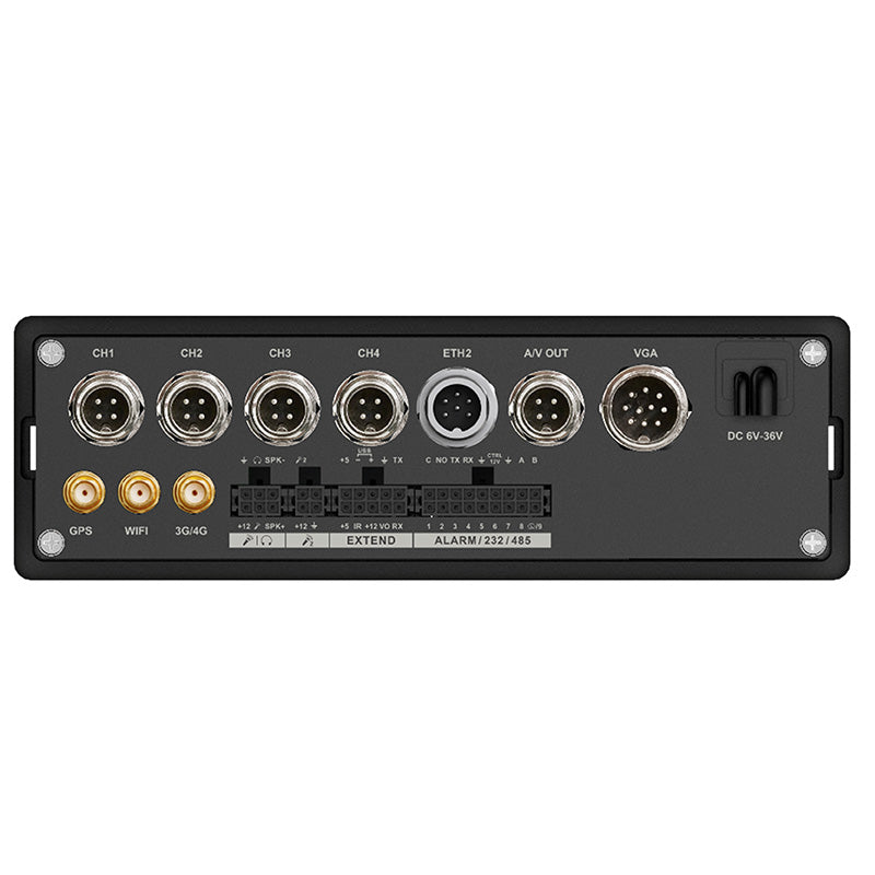 Securview 4 Channel Mobile HDCVI Recorder with GPS, 4G and WiFi