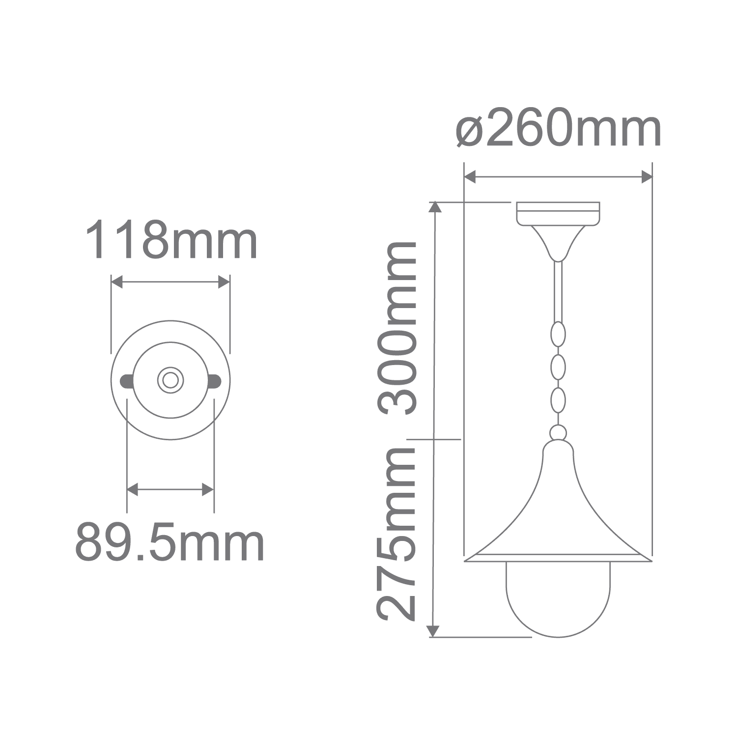 MONACO Pendant