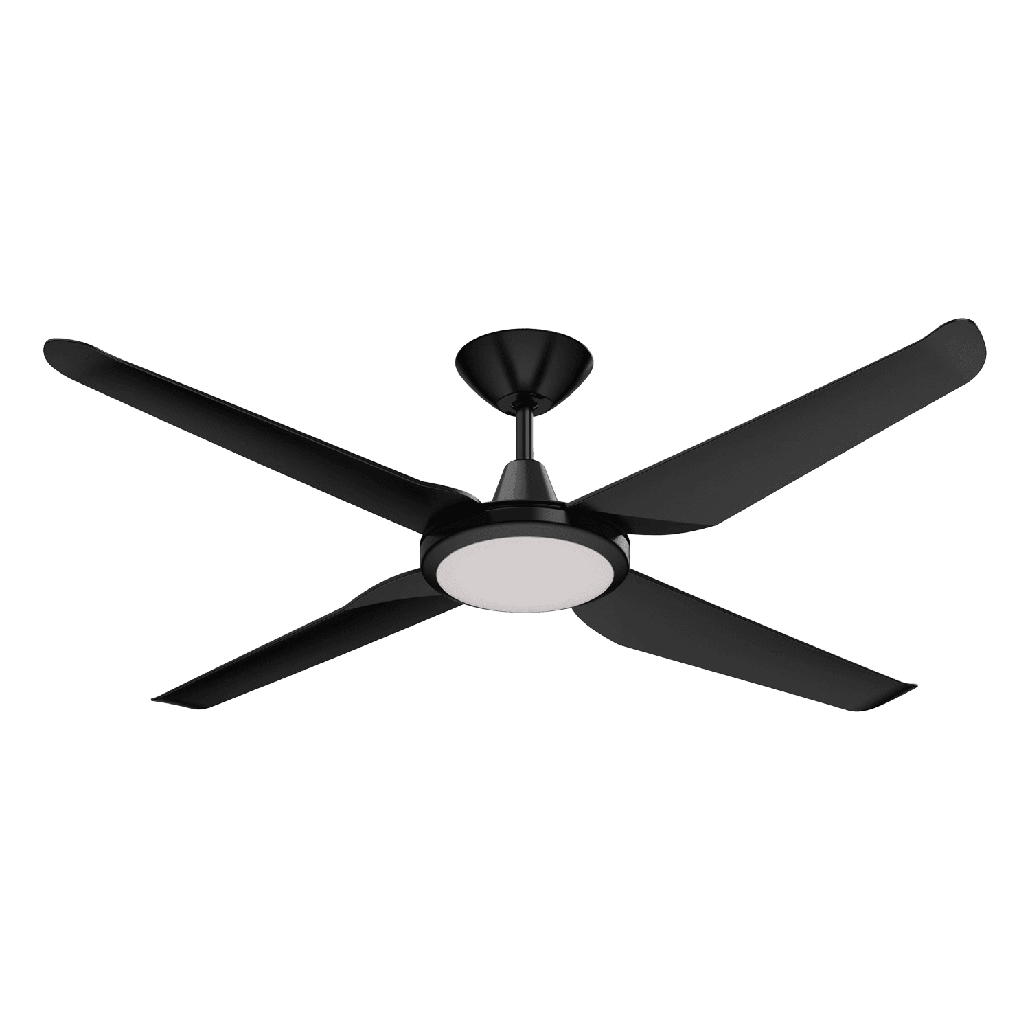 MOTION 4 BLADE 52" DC CEILING FAN WITH LED LIGHT