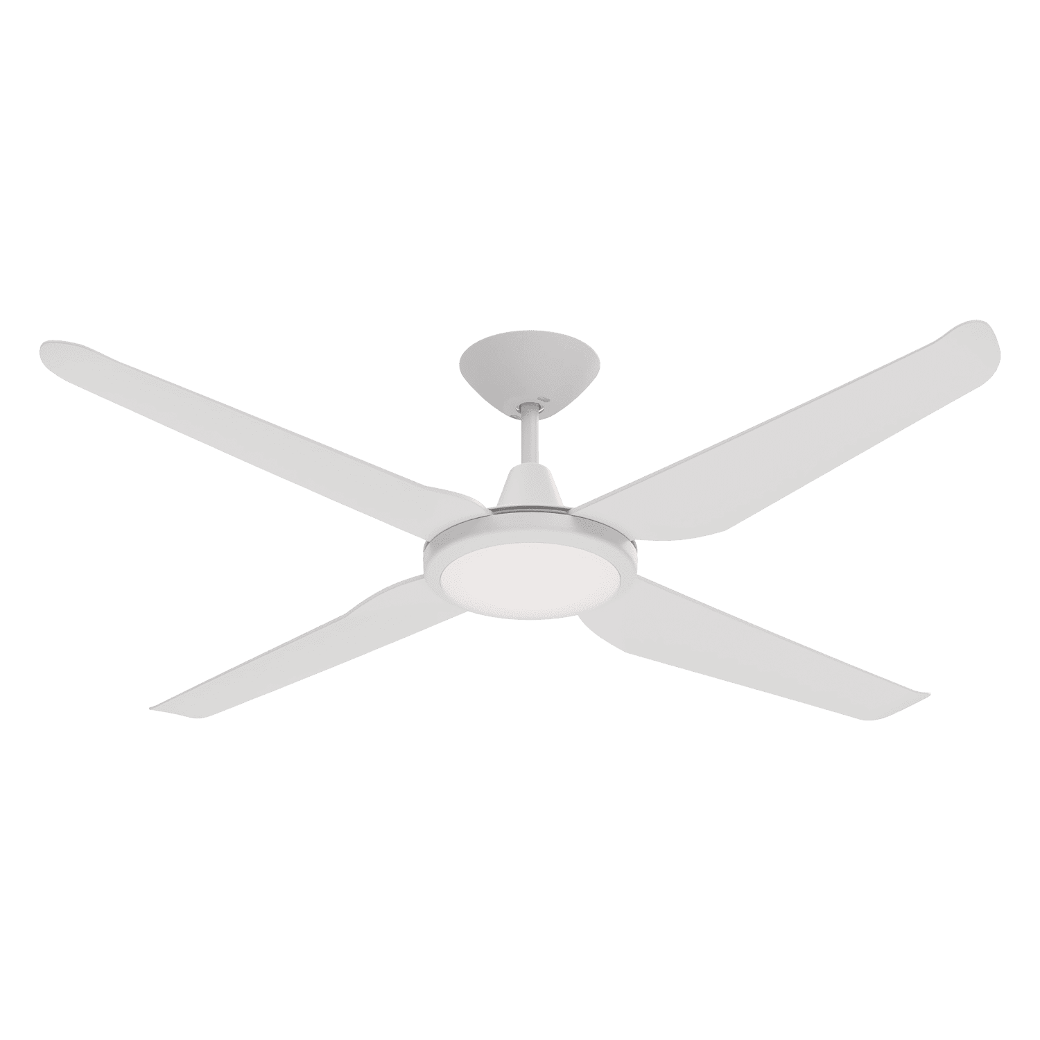 MOTION 4 BLADE 52" DC CEILING FAN WITH LED LIGHT