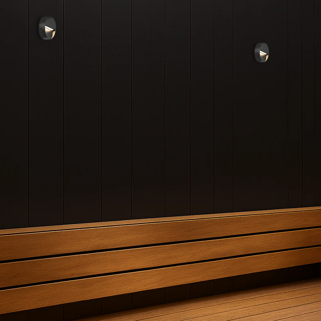 MUSAN ROUND STEP WALL LIGHT